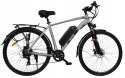 ROWER ELEKTRYCZNY Niebieski 28 TREKKINGOWY ZE WSPOMAGANIEM 60-70km Shimano