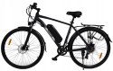 ROWER ELEKTRYCZNY Niebieski 28 TREKKINGOWY ZE WSPOMAGANIEM 60-70km Shimano