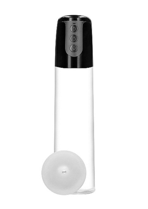 Automatic Cyber Pump with Masturbation Sleeve - Transparent Automatic Cyber Pump with Masturbation Sleeve - Transparent