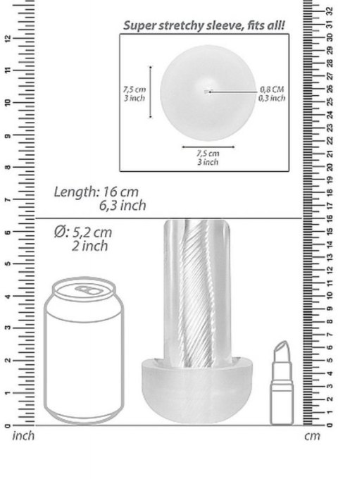 Automatic Cyber Pump with Masturbation Sleeve - Transparent Automatic Cyber Pump with Masturbation Sleeve - Transparent