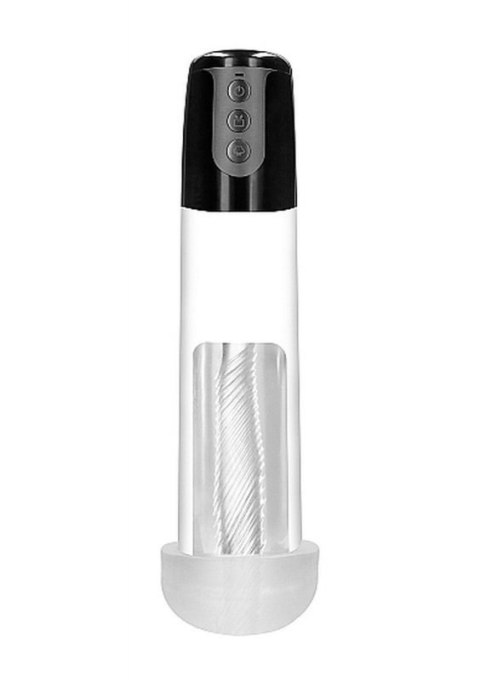Automatic Cyber Pump with Masturbation Sleeve - Transparent Automatic Cyber Pump with Masturbation Sleeve - Transparent