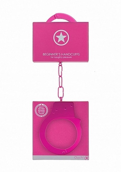 Beginner""s Handcuffs - Pink Beginner""s Handcuffs - Pink