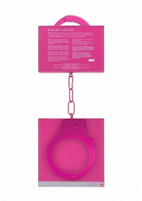 Beginner""s Handcuffs - Pink Beginner""s Handcuffs - Pink