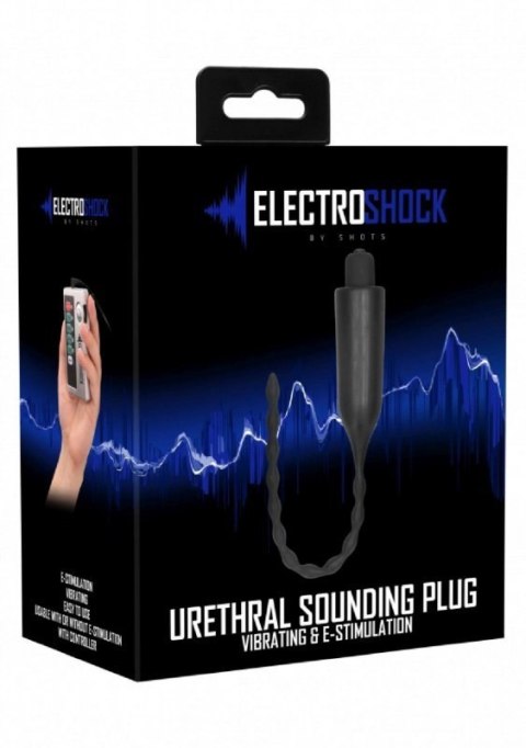 E-Stimulation Vibrating Urethral Sounding Plug - Black E-Stimulation Vibrating Urethral Sounding Plug - Black