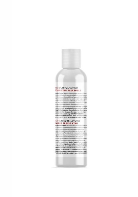 4 In 1 Lubricant with Straw-Kiwi Pleasures Flavor - 1 fl oz / 30 ml 4 In 1 Lubricant with Straw-Kiwi Pleasures Flavor - 1 fl oz / 30 ml