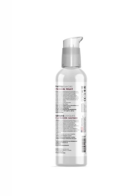 4 In 1 Lubricant with Wild Passion Fruit Flavor - 4 fl oz / 118 ml 4 In 1 Lubricant with Wild Passion Fruit Flavor - 4 fl oz / 118 ml