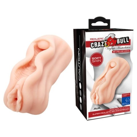 CRAZY BULL - AVA Realistic Vagina Masturbator, TPR CRAZY BULL - AVA Realistic Vagina Masturbator, TPR
