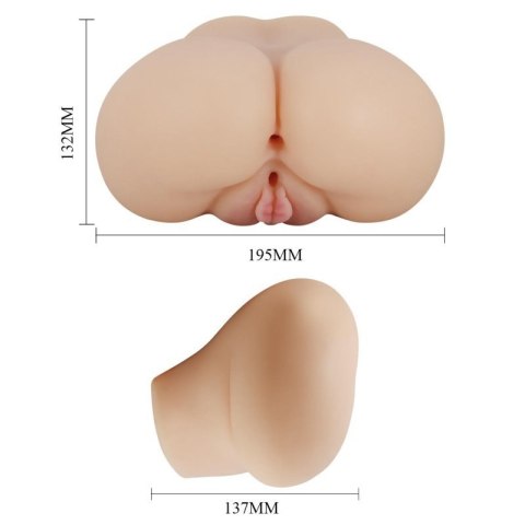 CRAZY BULL - Luna, Vibration Double holes TPR ABS CRAZY BULL - Luna, Vibration Double holes TPR ABS