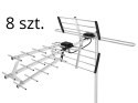 21-053# ANTENA DVB-T ATD27S VHF/UHF MUx8  PASYWNA 10- PAK