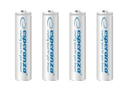 EZA102W Esperanza akumulatorki ni-mh aaa 1000mah 4szt. białe