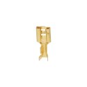 Konektor nieizolowany, przekrój maksymalny 2,5mm?, szerokość:6,3mm, Blister 10 szt.