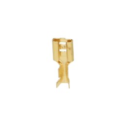 Konektor nieizolowany, przekrój maksymalny 2,5mm?, szerokość:6,3mm, Blister 10 szt.