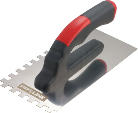 Paca nierdzewna 270*130mm ząb 12*12 rącz.plast.otw. proline Paca nierdzewna 270*130mm ząb 12*12 rącz.plast.otw. proline