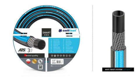 Wąż ogrodowy Cellfast Smart ATS 1/2" 50m Wąż ogrodowy Cellfast Smart ATS 1/2" 50m