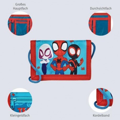 Portfel zamykany na rzep, spidey Portfel zamykany na rzep, spidey