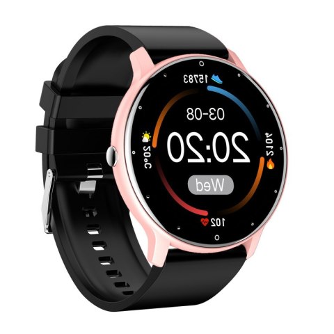 SMARTWATCH UNISEX GRAVITY GT1-2 PULSOMETR, WŁASNE TARCZE (sg015b) SMARTWATCH UNISEX GRAVITY GT1-2 PULSOMETR, WŁASNE TARCZE (sg015b)