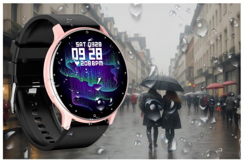 SMARTWATCH UNISEX GRAVITY GT1-2 PULSOMETR, WŁASNE TARCZE (sg015b) SMARTWATCH UNISEX GRAVITY GT1-2 PULSOMETR, WŁASNE TARCZE (sg015b)