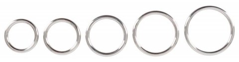 Bad Kitty Set of 5 Metal Rings Bad Kitty Set of 5 Metal Rings