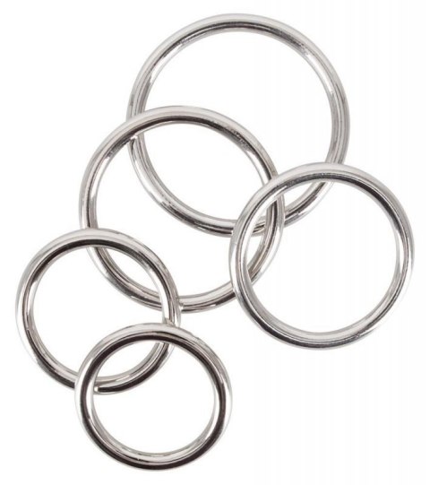 Bad Kitty Set of 5 Metal Rings Bad Kitty Set of 5 Metal Rings