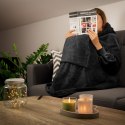 BLUZAIR BLUZA KOĆ HOODIE OVERSIZE POLSKA CZARNY