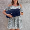 BLUZAIR BLUZA KOĆ Z KAPTUREM XXL CIEPŁA GRANAT 4W1