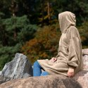 BLUZAIR KOĆO BLUZA OVERSIZE KAPTUREM BEŻOWA 4W1