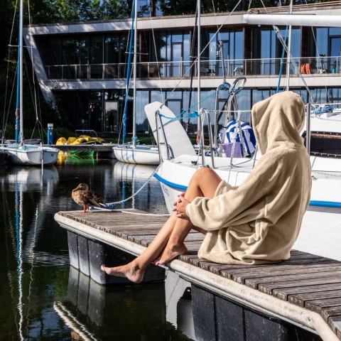 BLUZAIR KOĆO BLUZA OVERSIZE KAPTUREM BEŻOWA 4W1 BLUZAIR KOĆO BLUZA OVERSIZE KAPTUREM BEŻOWA 4W1