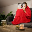 BLUZAIR KOĆO BLUZA OVERSIZE KAPTUREM CZERWONA 4W1