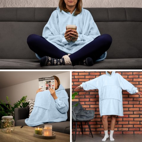 BLUZAIR KOĆO BLUZA OVERSIZE Z KAPTUREM POLSKA 4W1 BLUZAIR KOĆO BLUZA OVERSIZE Z KAPTUREM POLSKA 4W1