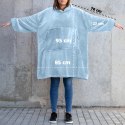 BLUZAIR KOĆO BLUZA OVERSIZE Z KAPTUREM POLSKA 4W1