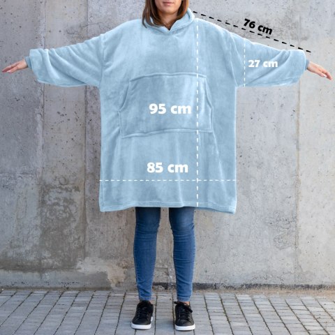 BLUZAIR KOĆO BLUZA OVERSIZE Z KAPTUREM POLSKA 4W1 BLUZAIR KOĆO BLUZA OVERSIZE Z KAPTUREM POLSKA 4W1
