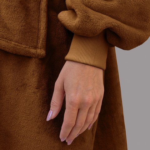 BLUZAIR KOĆO BLUZA OVERSIZE Z KAPTUREM TOFFEE 4W1 BLUZAIR KOĆO BLUZA OVERSIZE Z KAPTUREM TOFFEE 4W1
