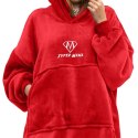BLUZAIR SUPER MAMA - BLUZA KOĆ - CZERWONY - PREZENT DLA MAMY - DZIEŃ MAMY