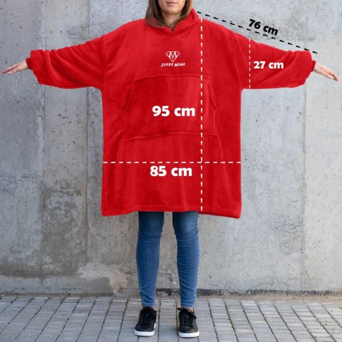 BLUZAIR SUPER MAMA - BLUZA KOĆ - CZERWONY - PREZENT DLA MAMY - DZIEŃ MAMY BLUZAIR SUPER MAMA - BLUZA KOĆ - CZERWONY - PREZENT DLA MAMY - DZIEŃ MAMY