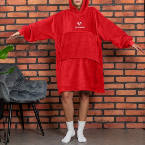 BLUZAIR SUPER MAMA - BLUZA KOĆ - CZERWONY - PREZENT DLA MAMY - DZIEŃ MAMY BLUZAIR SUPER MAMA - BLUZA KOĆ - CZERWONY - PREZENT DLA MAMY - DZIEŃ MAMY