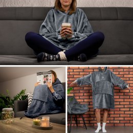 BLUZAIR SUPER MAMA - BLUZA KOĆ - SZARY - PREZENT DLA MAMY - DZIEŃ MAMY