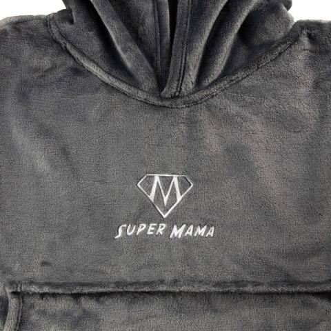 BLUZAIR SUPER MAMA - BLUZA KOĆ - SZARY - PREZENT DLA MAMY - DZIEŃ MAMY BLUZAIR SUPER MAMA - BLUZA KOĆ - SZARY - PREZENT DLA MAMY - DZIEŃ MAMY