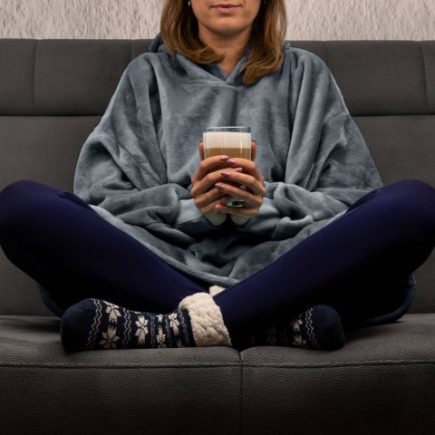 BLUZAIR SUPER MAMA - BLUZA KOĆ - SZARY - PREZENT DLA MAMY - DZIEŃ MAMY BLUZAIR SUPER MAMA - BLUZA KOĆ - SZARY - PREZENT DLA MAMY - DZIEŃ MAMY