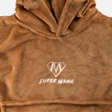 BLUZAIR SUPER MAMA - BLUZA KOĆ - TOFFEE - PREZENT DLA MAMY - DZIEŃ MAMY