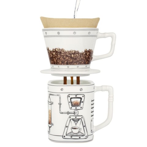 COFFEEMAGEDDON DRIPPER KUBEK ĆERAMIĆZNY KAWY DRIP COFFEEMAGEDDON DRIPPER KUBEK ĆERAMIĆZNY KAWY DRIP