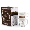 COFFEEMAGEDDON DRIPPER KUBEK ĆERAMIĆZNY KAWY DRIP