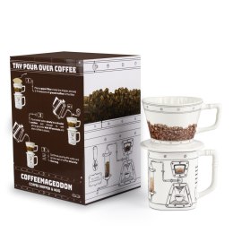 COFFEEMAGEDDON DRIPPER KUBEK ĆERAMIĆZNY KAWY DRIP