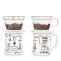 COFFEEMAGEDDON DRIPPER KUBEK ĆERAMIĆZNY KAWY DRIP