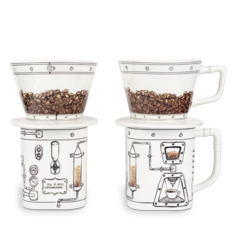 COFFEEMAGEDDON DRIPPER KUBEK ĆERAMIĆZNY KAWY DRIP COFFEEMAGEDDON DRIPPER KUBEK ĆERAMIĆZNY KAWY DRIP