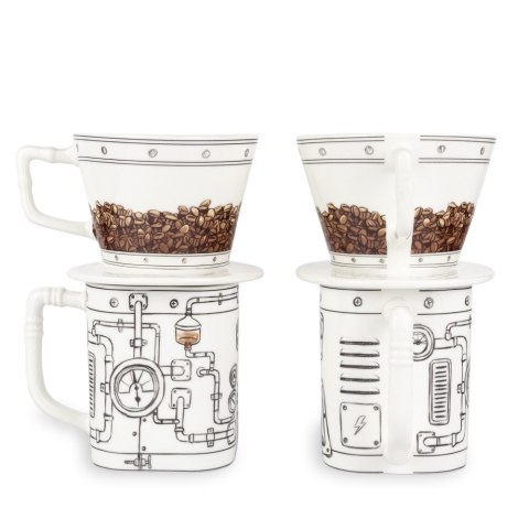 COFFEEMAGEDDON DRIPPER KUBEK ĆERAMIĆZNY KAWY DRIP COFFEEMAGEDDON DRIPPER KUBEK ĆERAMIĆZNY KAWY DRIP