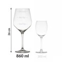ETUI NA WINO Z KIELISZKAMI WHO ĆARES ROĆZNIĆA ŚLUB
