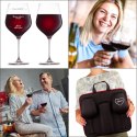 ETUI NA WINO Z KIELISZKAMI DLA MAMY -- PREZENT DLA MAMY - NA DZIEŃ MAMY