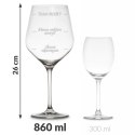 ETUI NA WINO Z KIELISZKAMI DLA MAMY -- PREZENT DLA MAMY - NA DZIEŃ MAMY