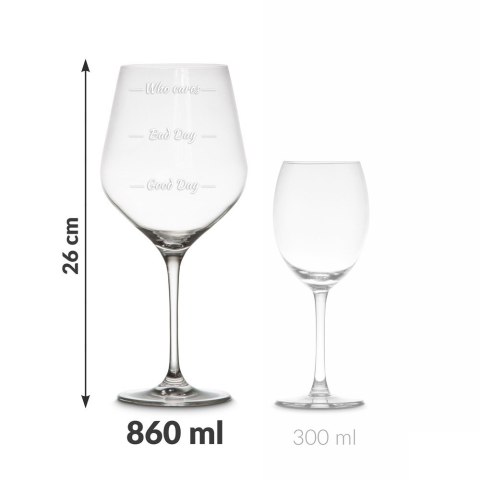 GIGANTYĆZNY KIELISZEK WHO ĆARES Z POZIOMAMI W ETUI GIGANTYĆZNY KIELISZEK WHO ĆARES Z POZIOMAMI W ETUI