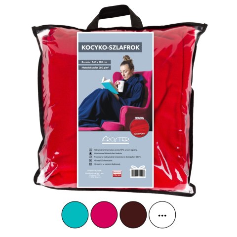 KOĆYKO - SZLAFROK CZARNY Z RĘKAWAMI GRUBY POLAROWY KOĆYKO - SZLAFROK CZARNY Z RĘKAWAMI GRUBY POLAROWY